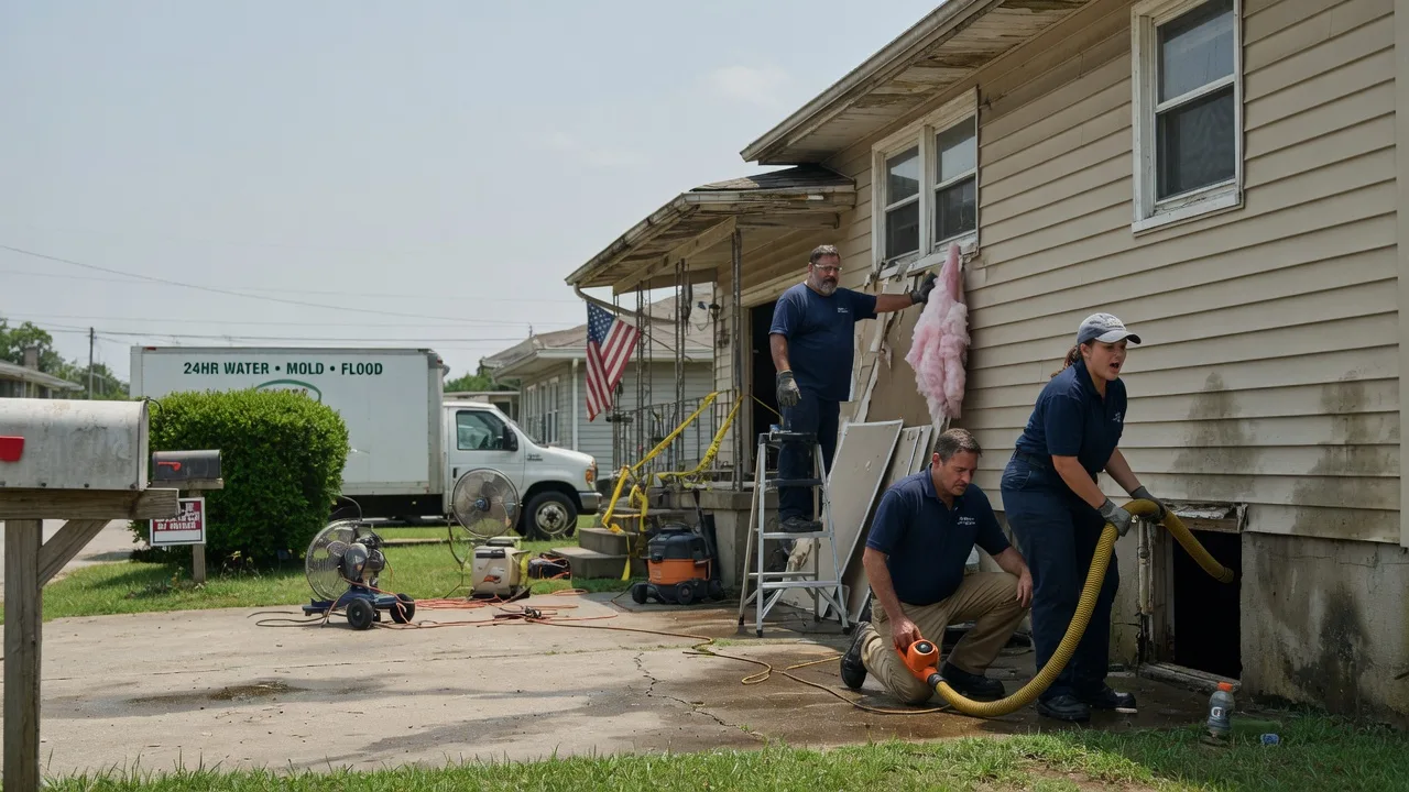 Water Damage Repair in Scotts Hill, TN near me